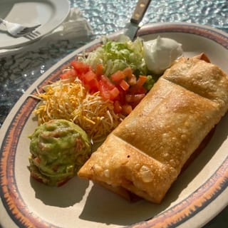Double Stuffed Chimichanga